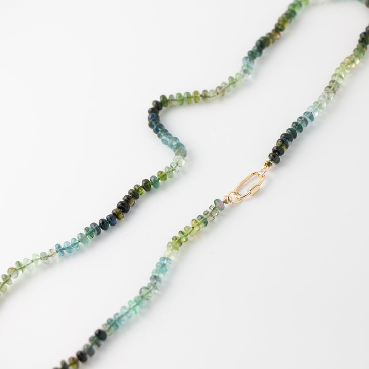 Lima — Blue & Green Tourmaline Necklace