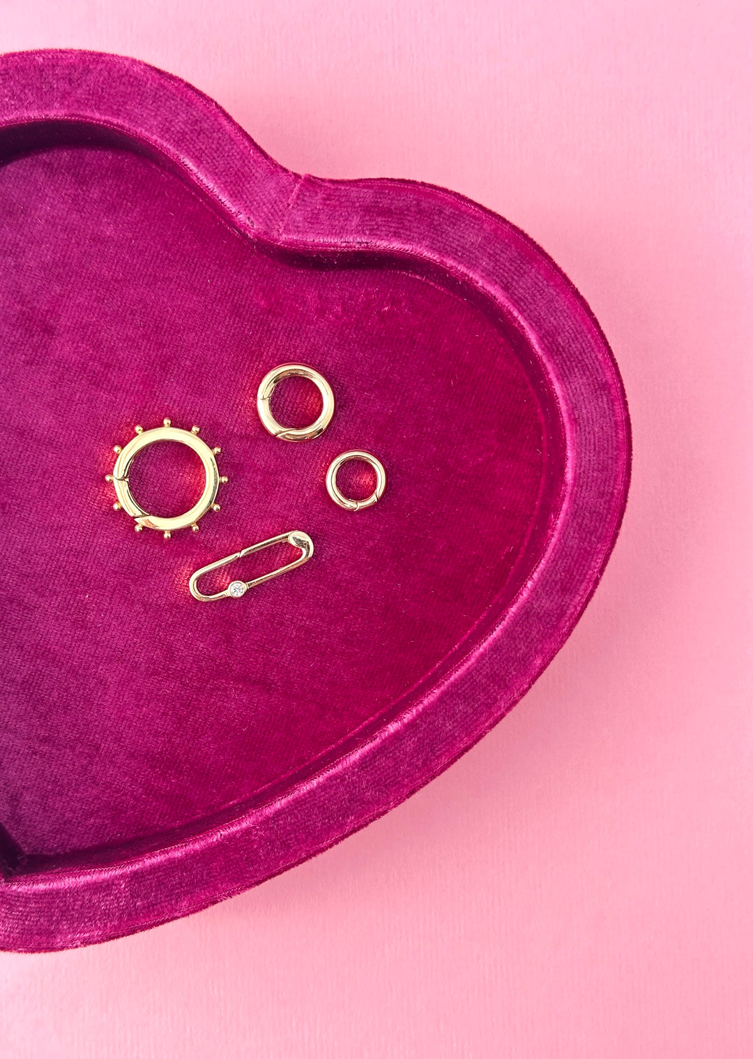 Charm Holder Connectors 14k Gold