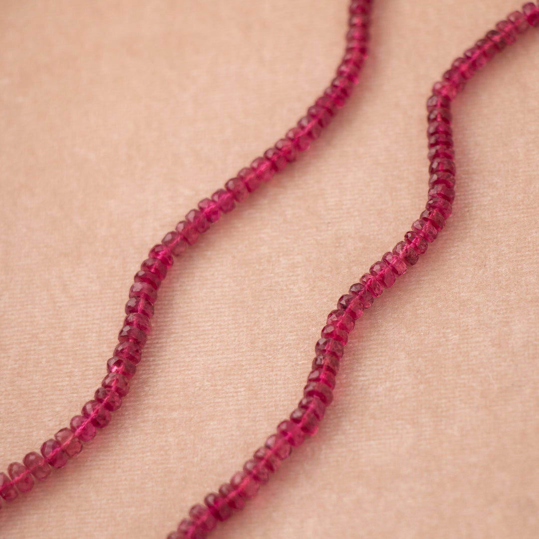 Rubina — Rubellite Tourmaline Necklace