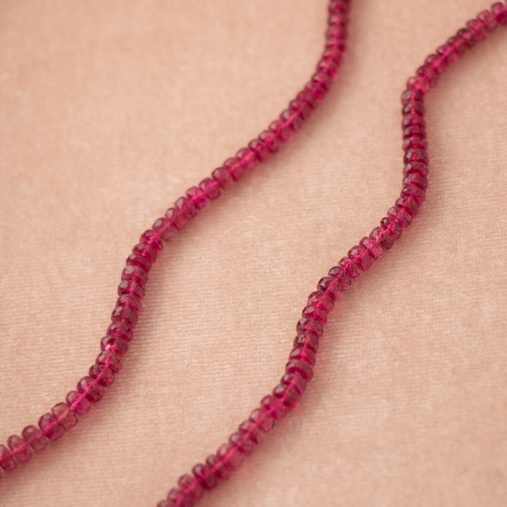 Rubina — Rubellite Tourmaline Necklace