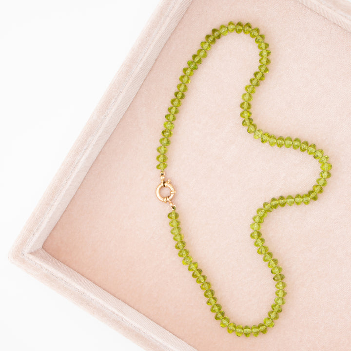 Verde — Peridot Necklace