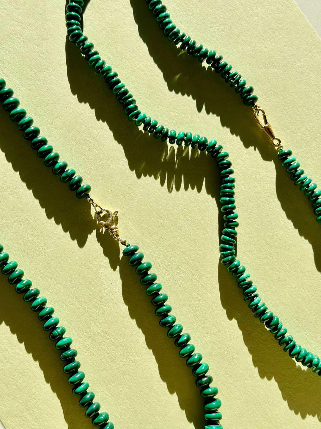 Maya — Malachite Necklace