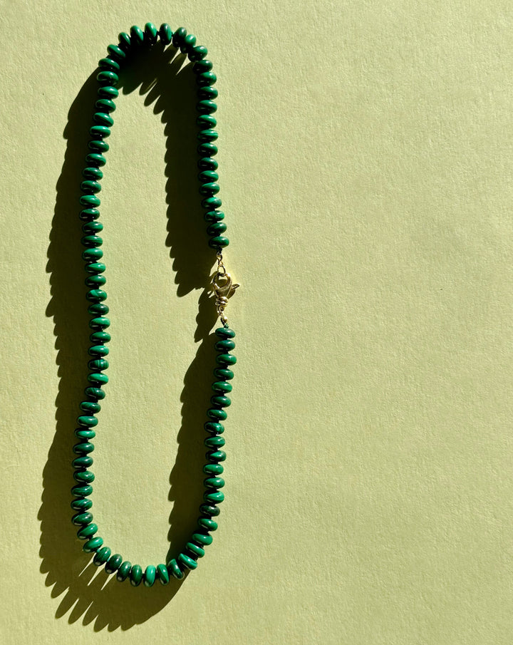 Maite — Malachite Necklace