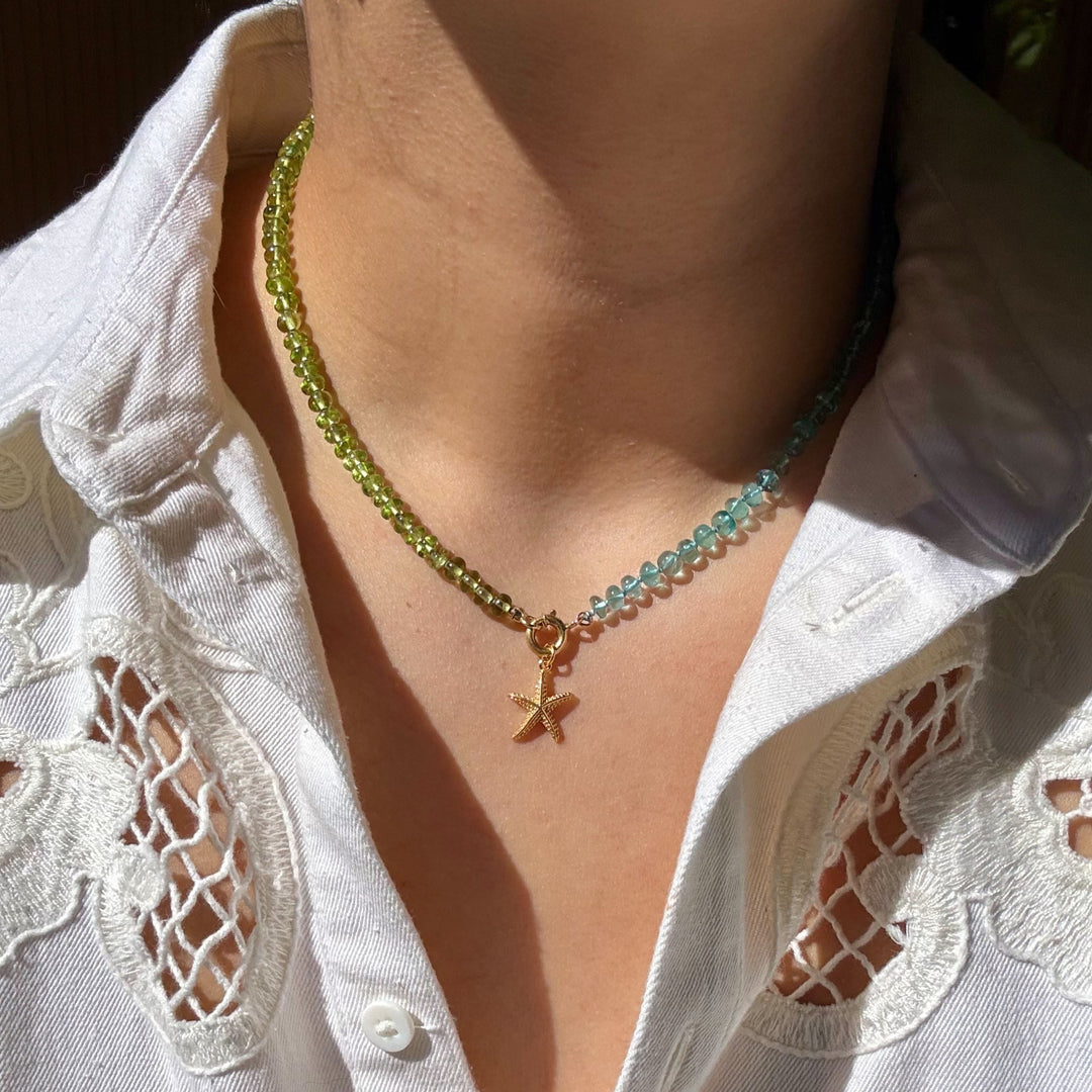 Contemporary 14k Yellow Gold Sea Creatures