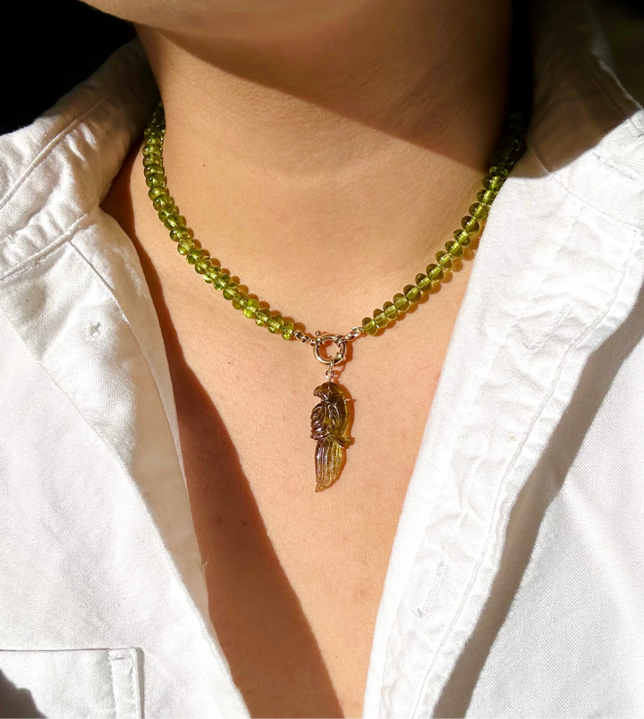 Verde — Peridot Necklace