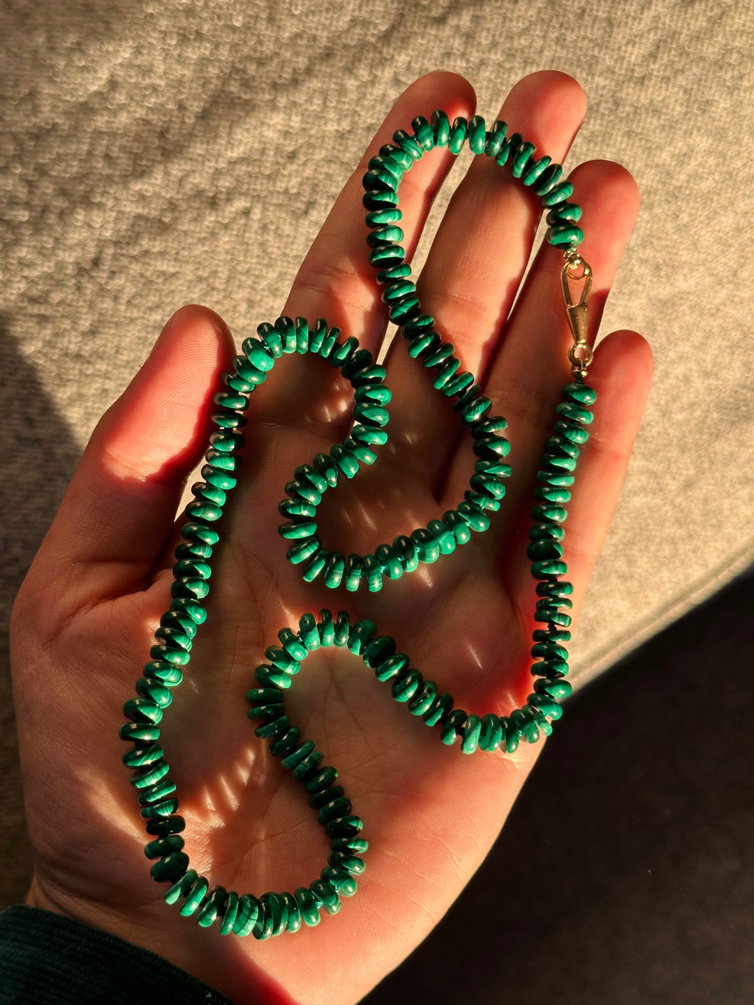 Maya — Malachite Necklace