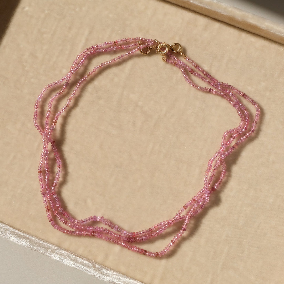 Natural Pastel Sapphire Necklaces