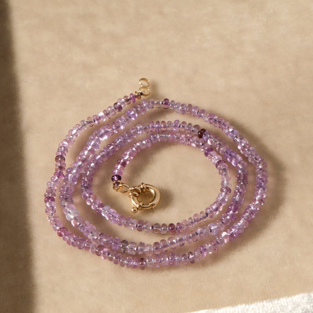 Natural Pastel Sapphire Necklaces
