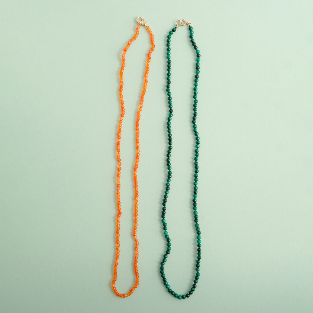 Mini Gemstone Necklaces