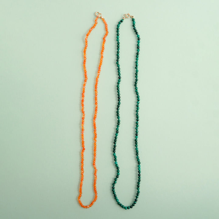 Mini Gemstone Necklaces