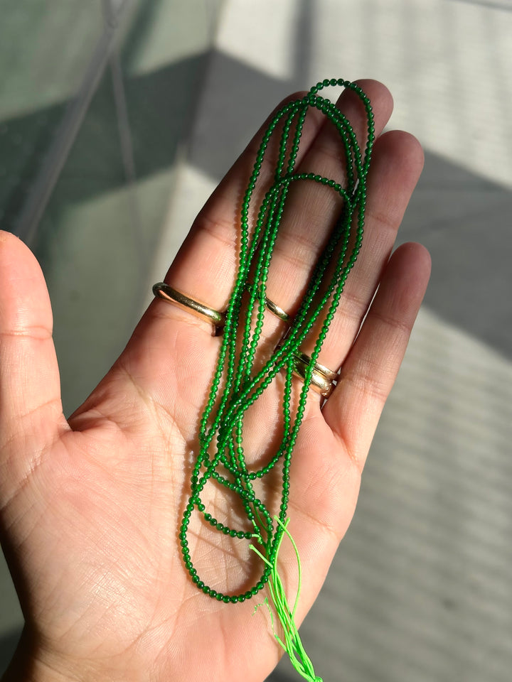 Made-to-Order Teeny Tiny Guatemala Jade Necklace