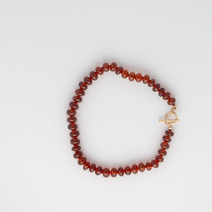 Florentina — Hessonite Garnet Bracelet