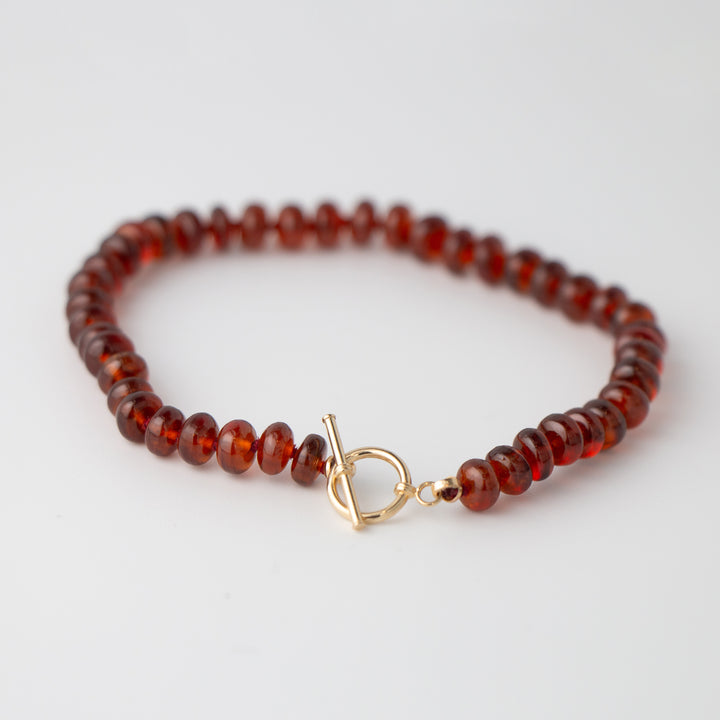 Florentina — Hessonite Garnet Bracelet