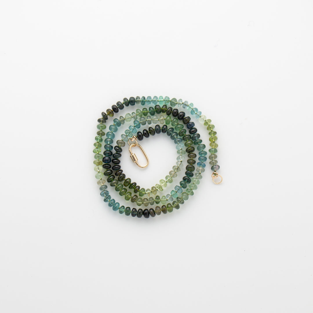 Lima — Blue & Green Tourmaline Necklace