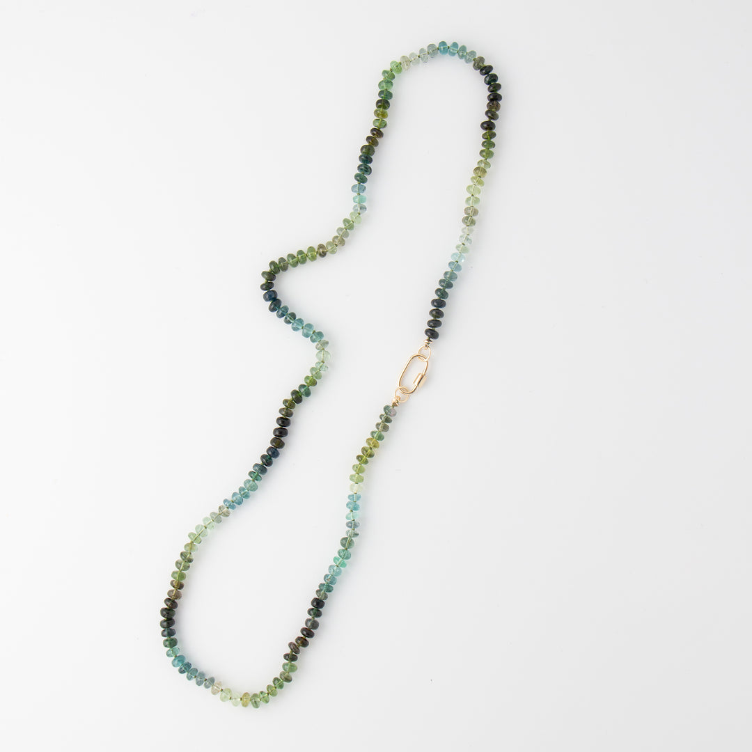 Lima — Blue & Green Tourmaline Necklace