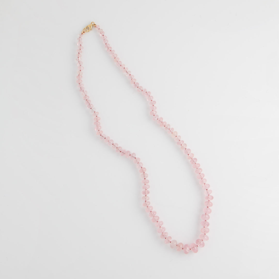 Rosa — Morganite Gemstone Necklace