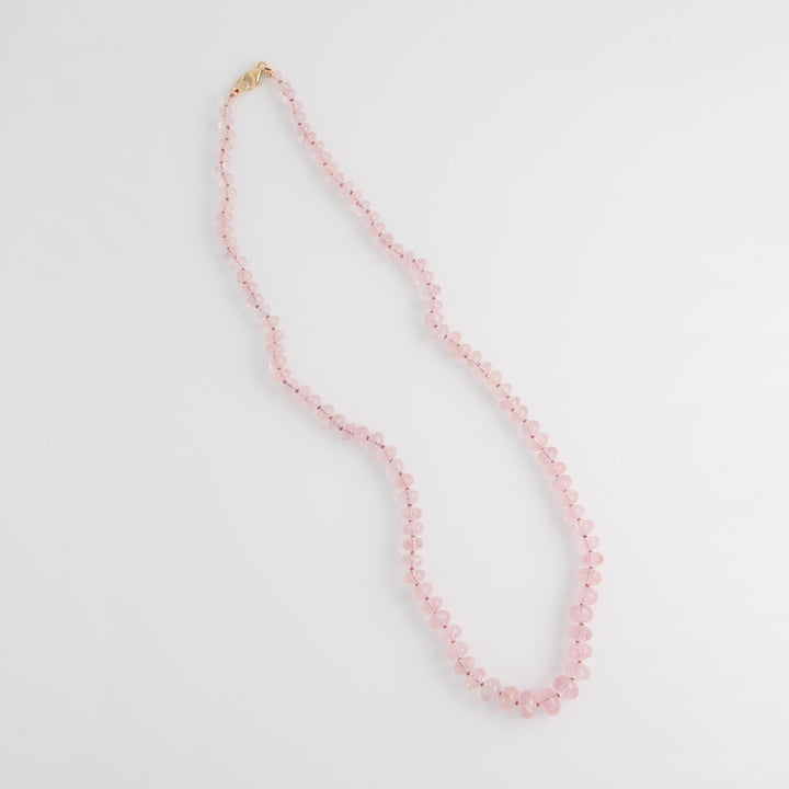 Rosa — Morganite Gemstone Necklace