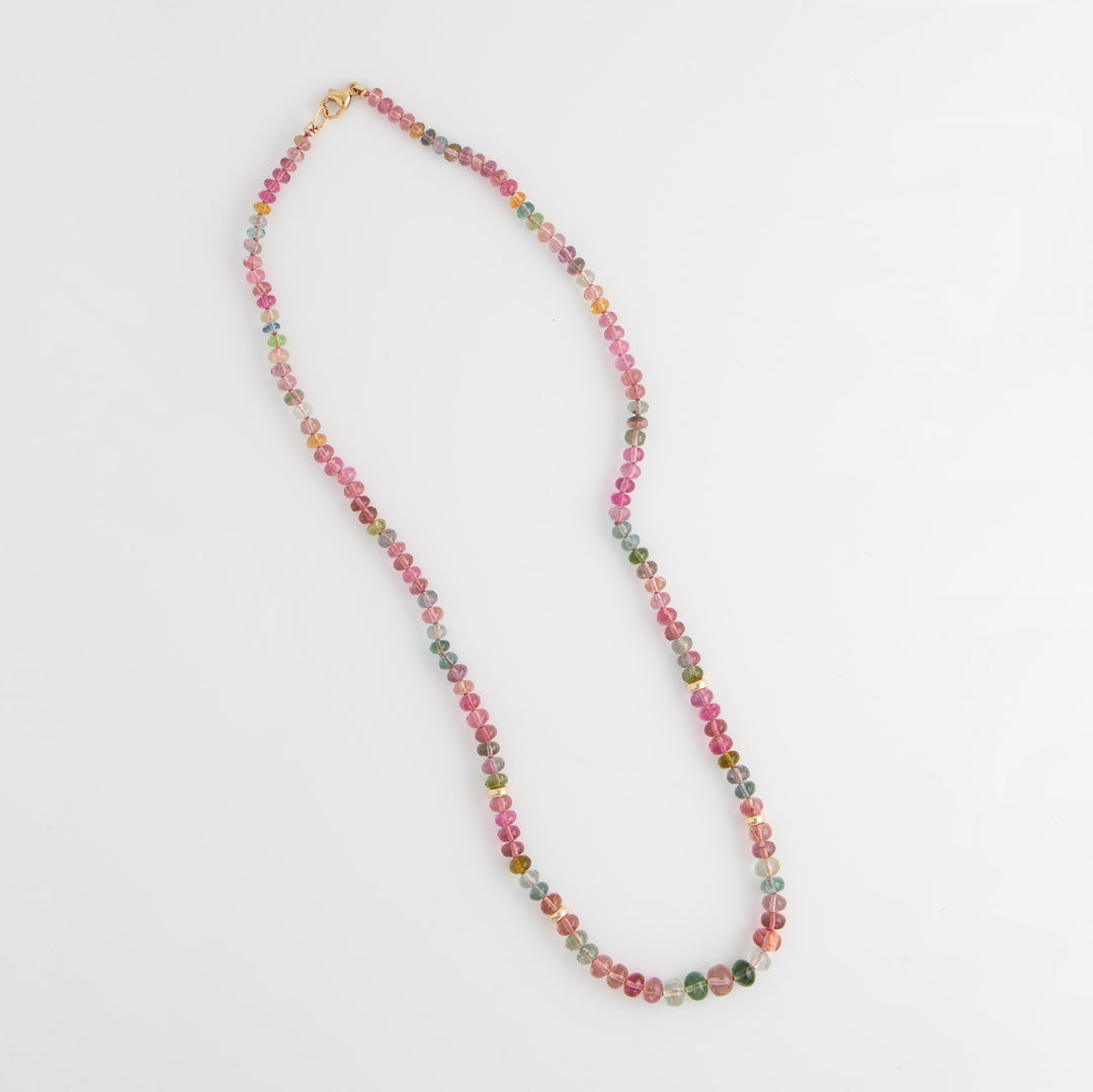 Tutti — Pastel Tourmaline Gemstone Necklace