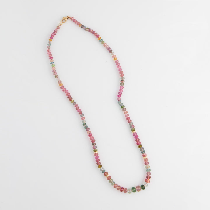 Tutti — Pastel Tourmaline Gemstone Necklace