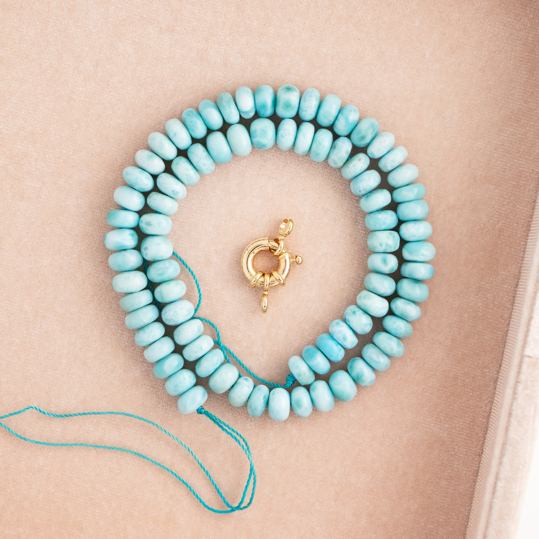 Laura — Larimar Necklace