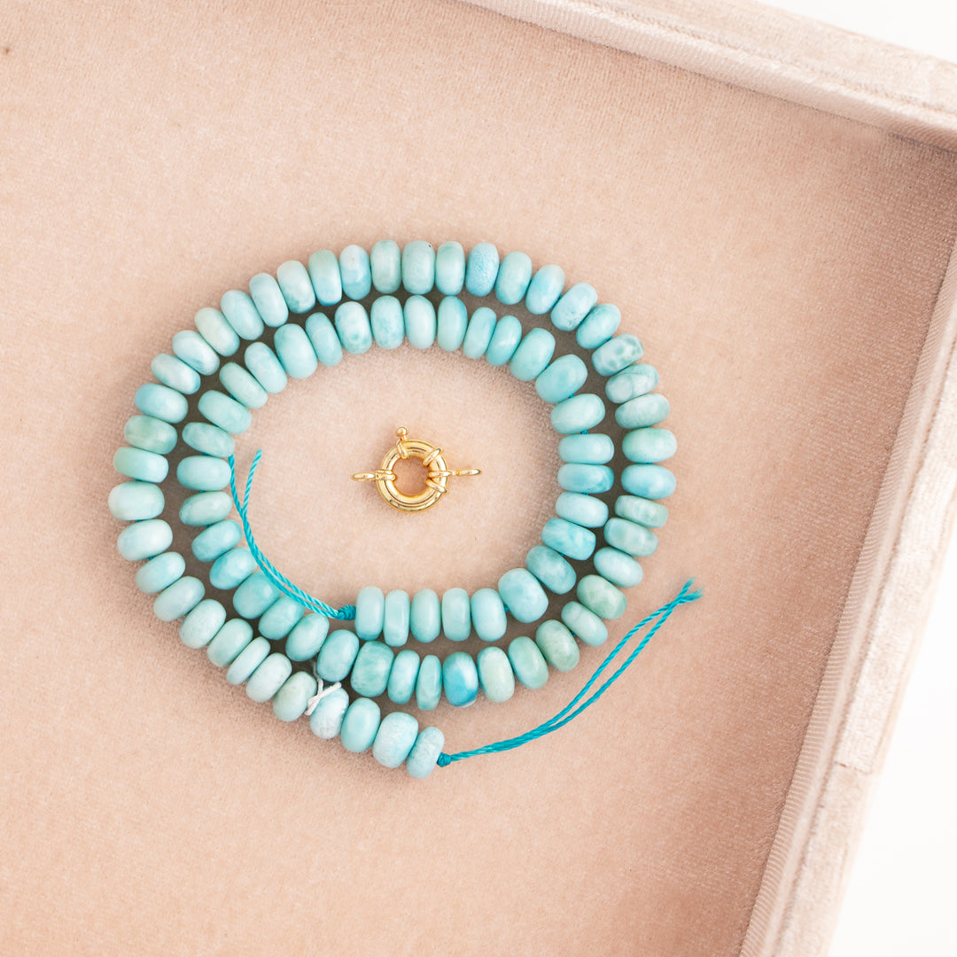 Laura — Larimar Necklace