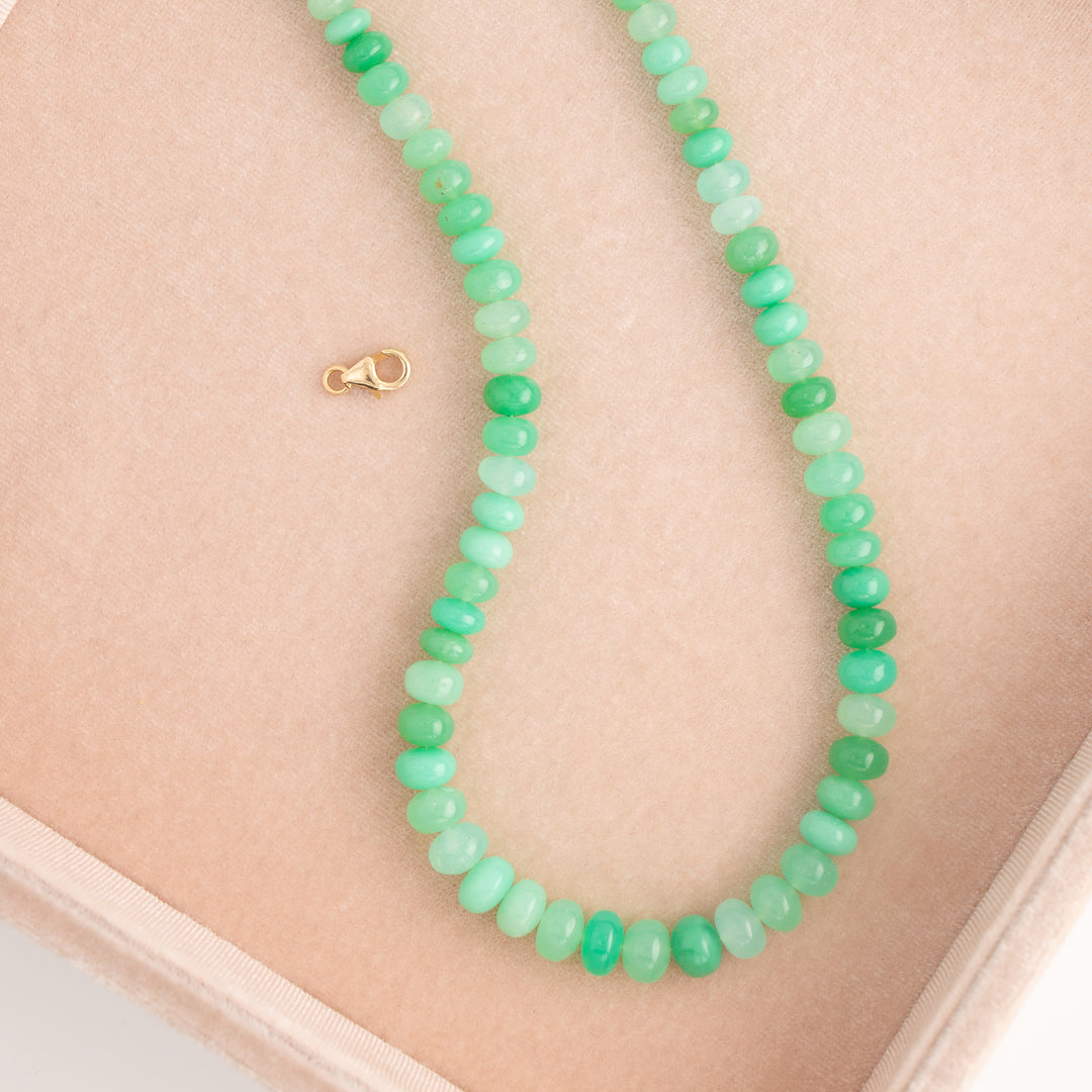 Carmen — Chrysoprase Necklace