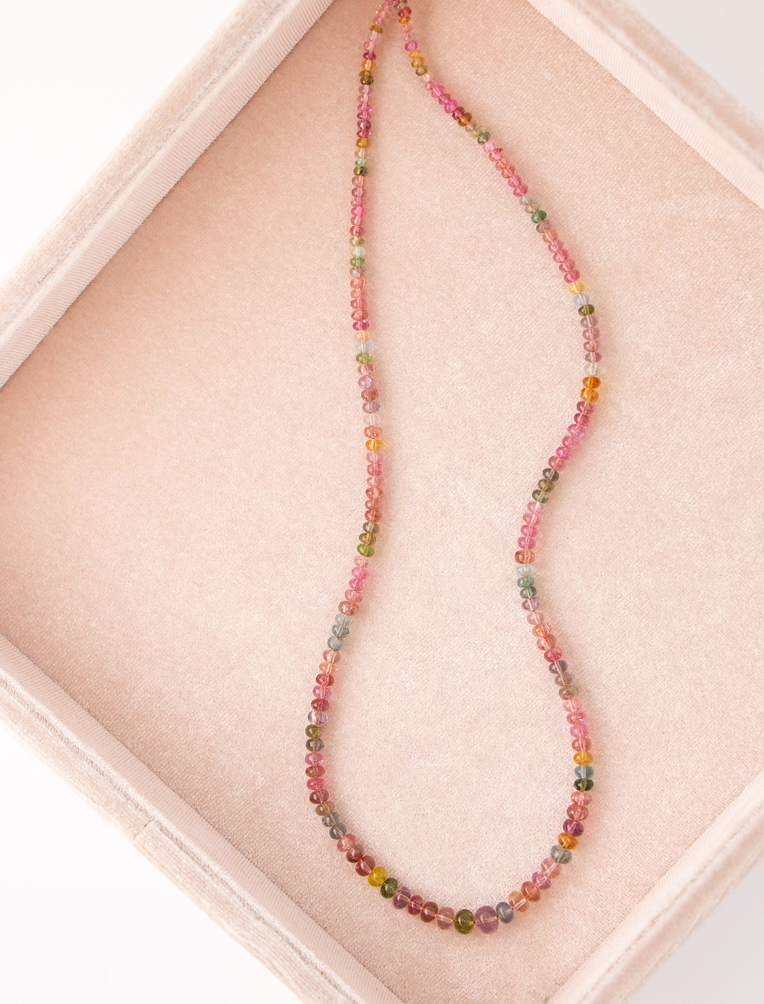 Tutti — Pastel Tourmaline Gemstone Necklace