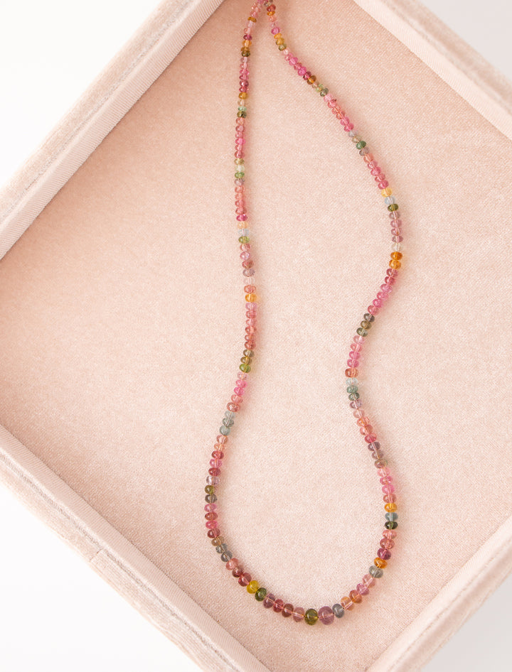 Tutti — Pastel Tourmaline Gemstone Necklace