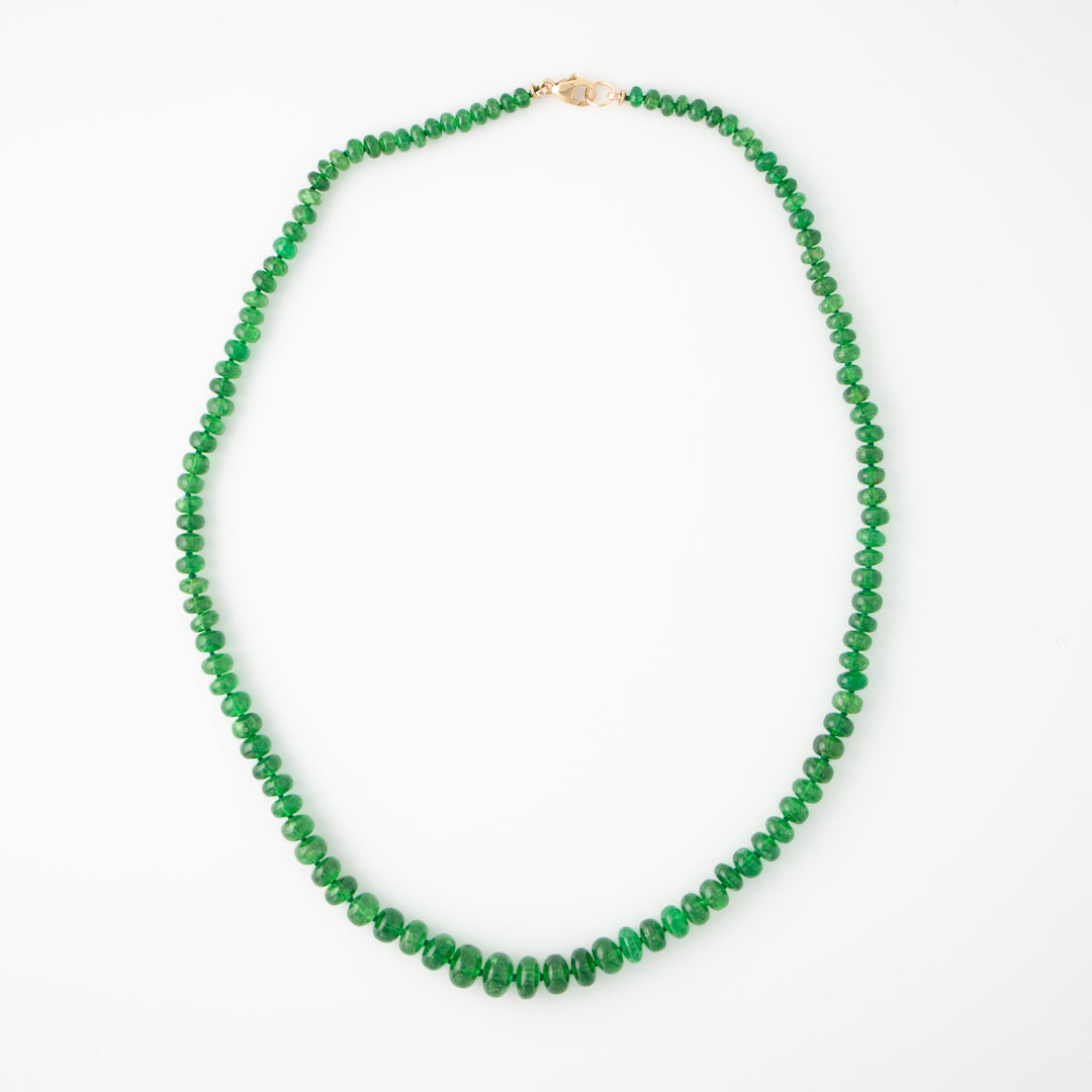 Tomasa — Tsavorite Garnet Necklace