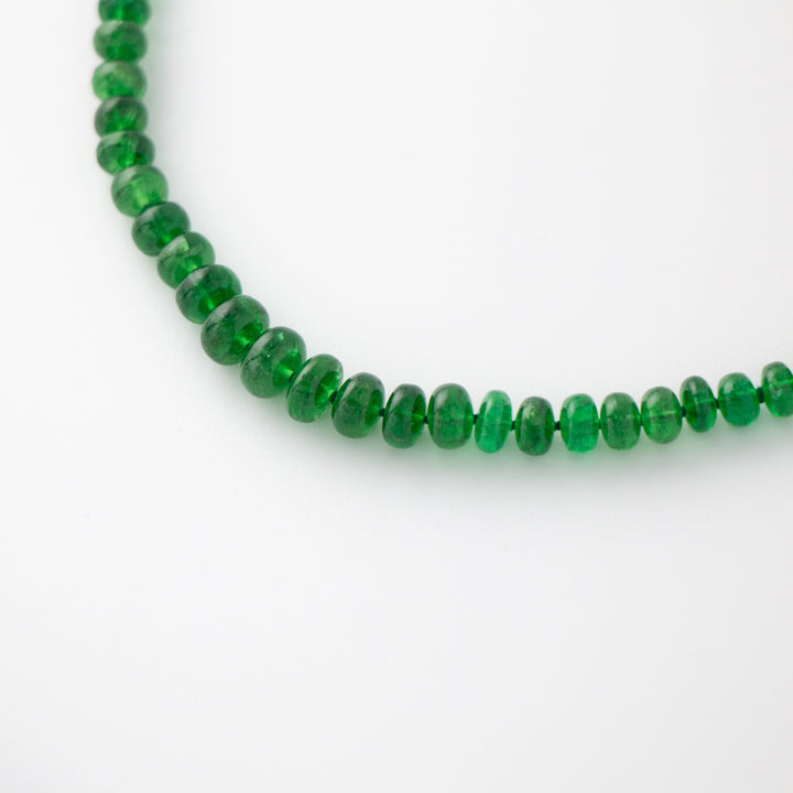 Tomasa — Tsavorite Garnet Necklace