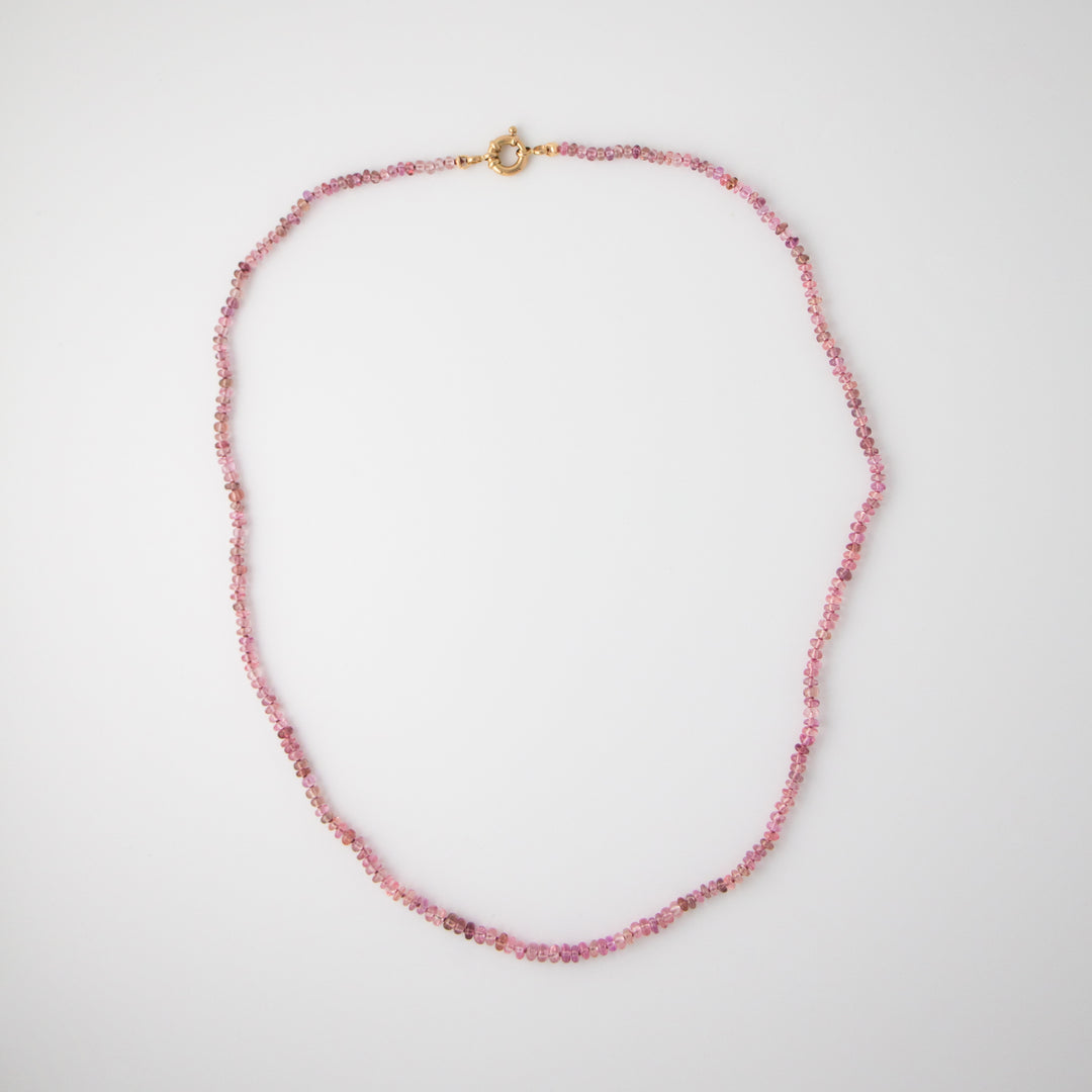 Natural Pastel Sapphire Necklaces