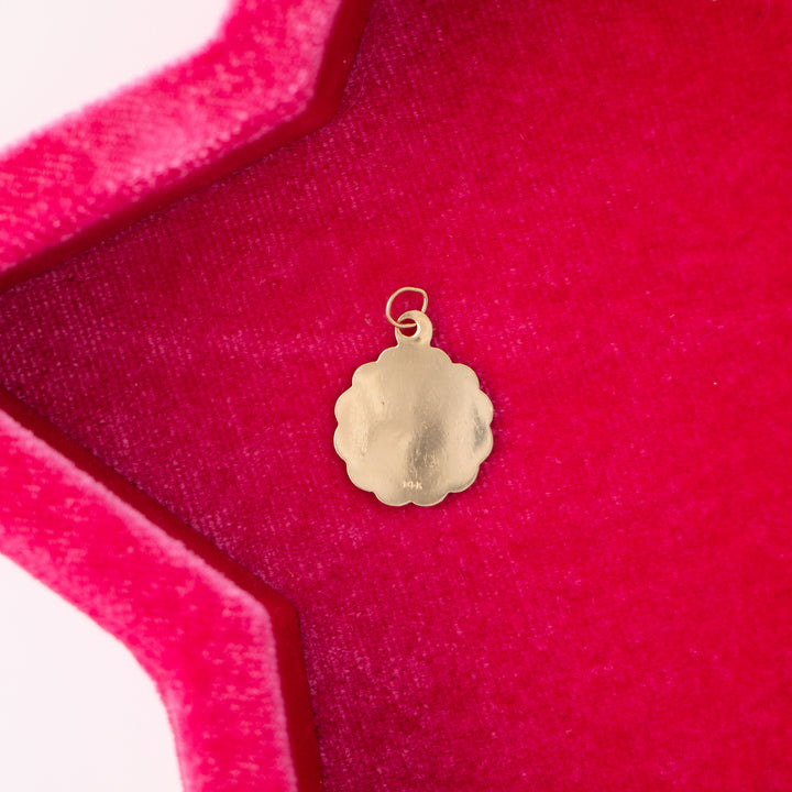Vintage 14k Yellow Gold S Initial Charm