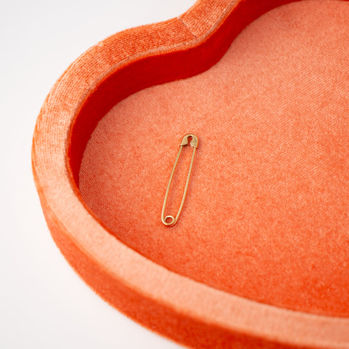 Vintage 14k Yellow Gold Safety Pin