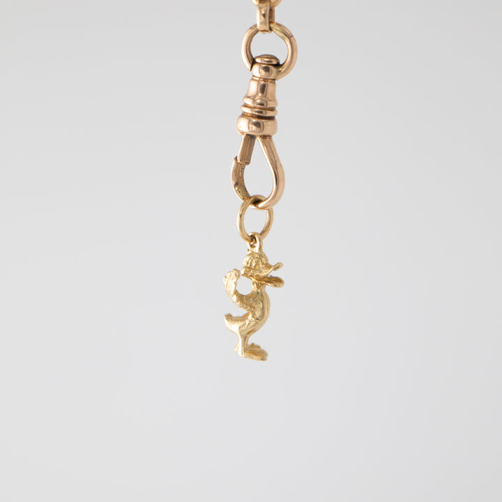 Vintage 14k Yellow Gold Duck Charm