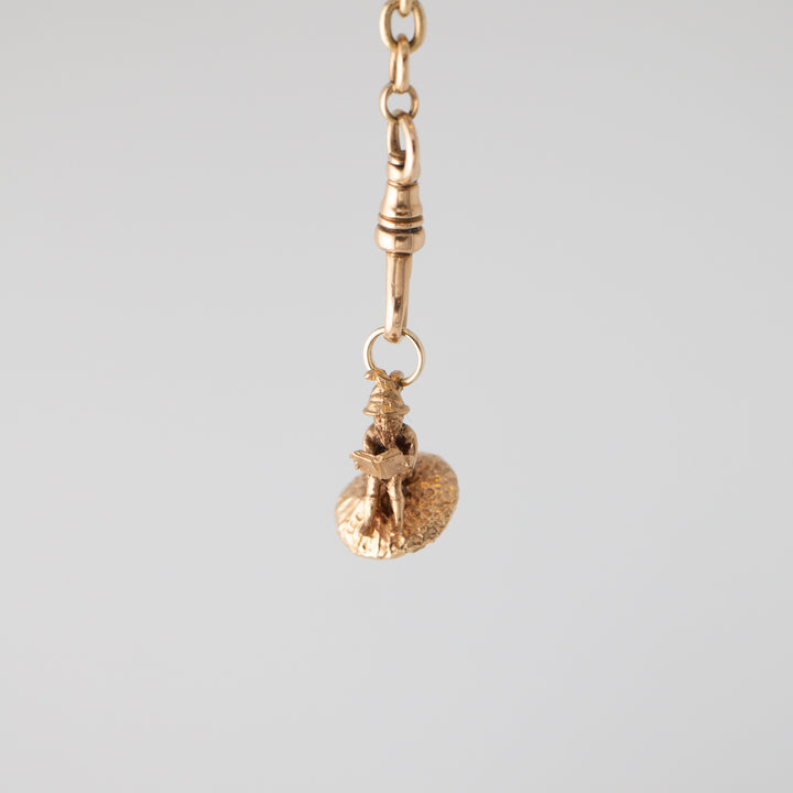 Vintage 14k Yellow Gold Gnome Charm