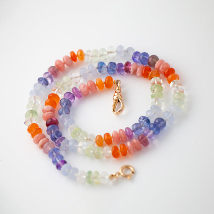 Confetti — Mixed Gemstone Necklace
