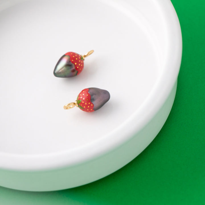 Five a Day — Maki-e Tahitian Pearl with 14k gold