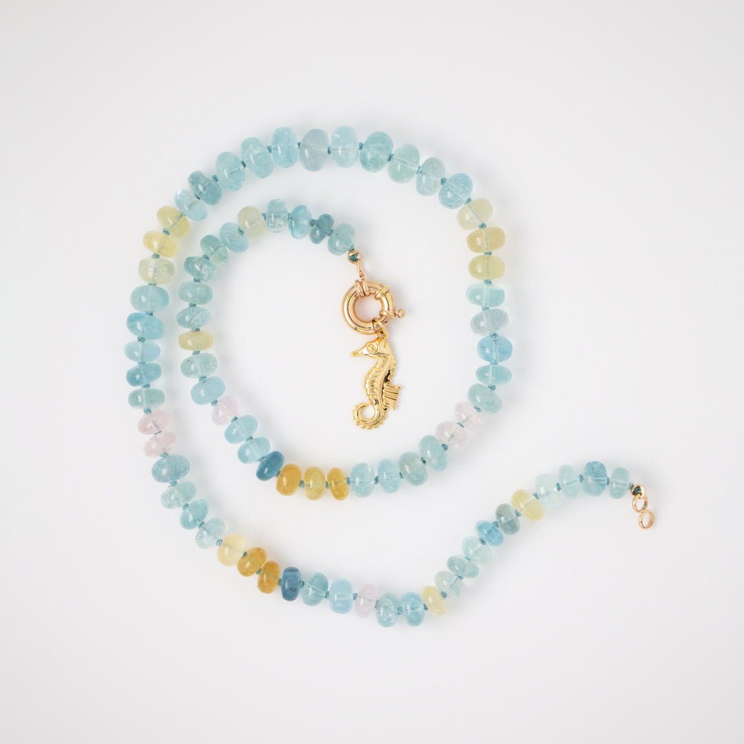 Contemporary 14k Yellow Gold Sea Creatures
