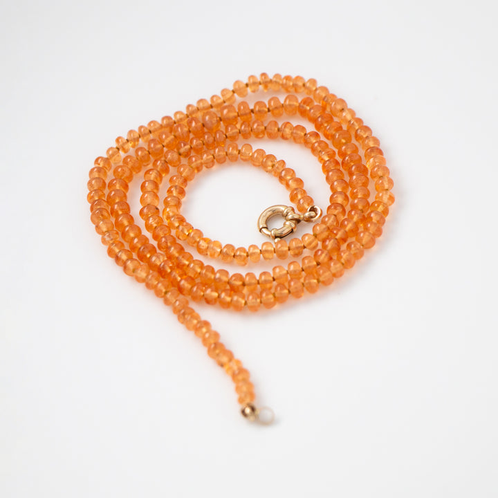 Turi — Orange Sapphire Necklace
