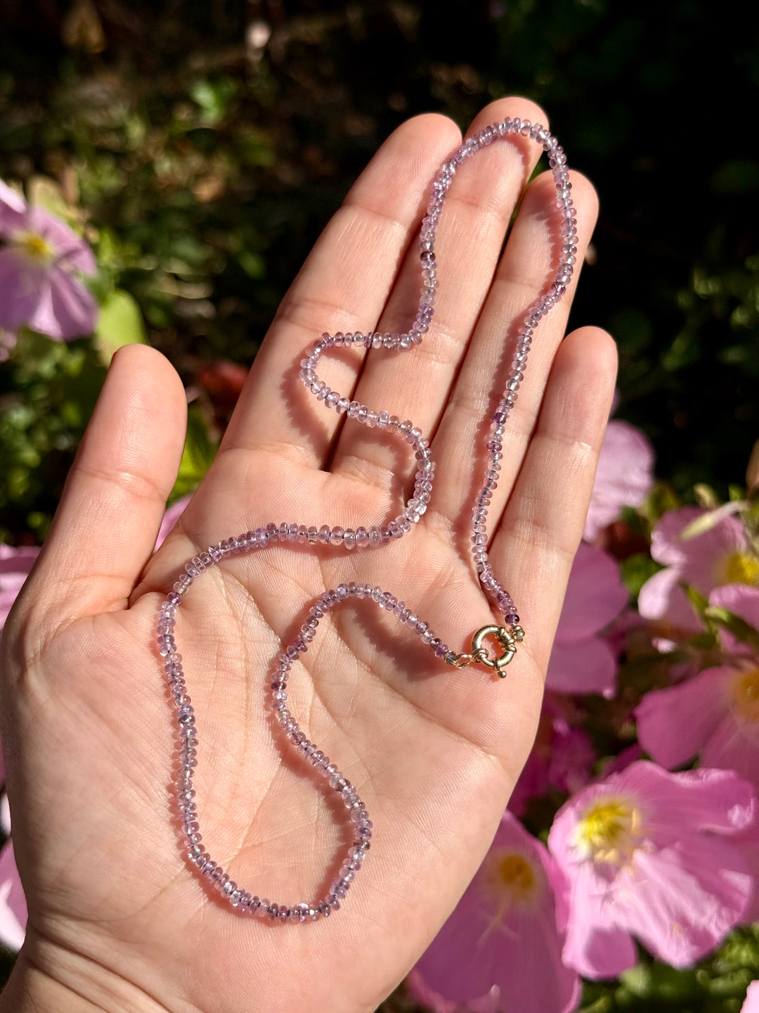 Natural Pastel Sapphire Necklaces