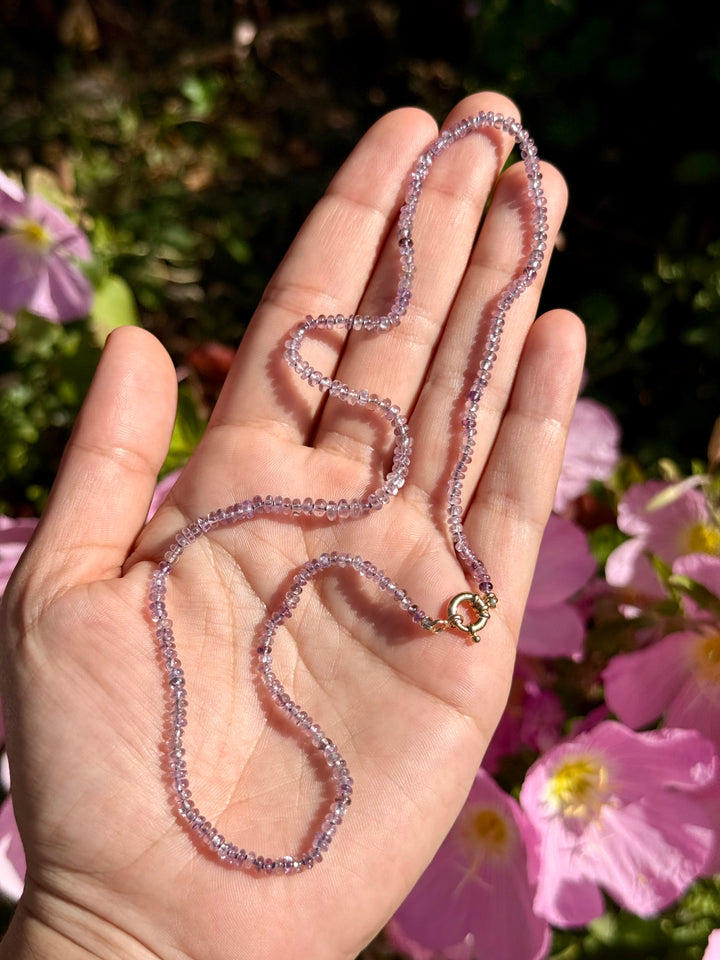 Natural Pastel Sapphire Necklaces