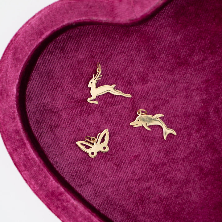 Lil Creatures Gold Vintage Charms