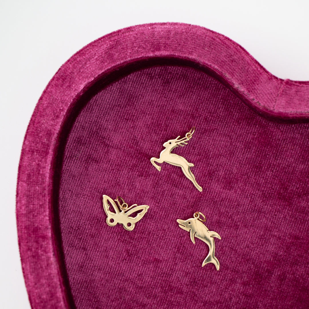 Lil Creatures Gold Vintage Charms