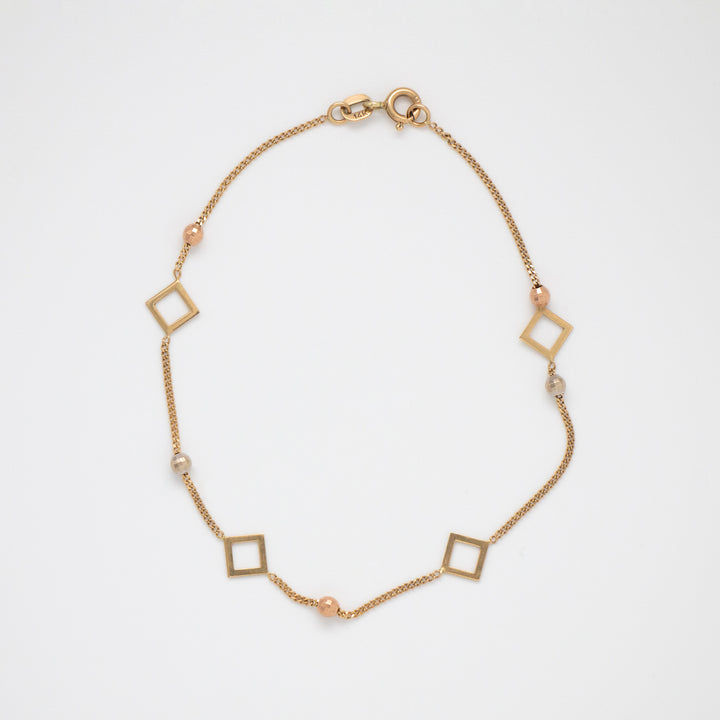 Vintage 14k Yellow Gold Bracelet