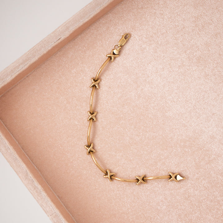 Vintage 10k Yellow Gold Bracelet
