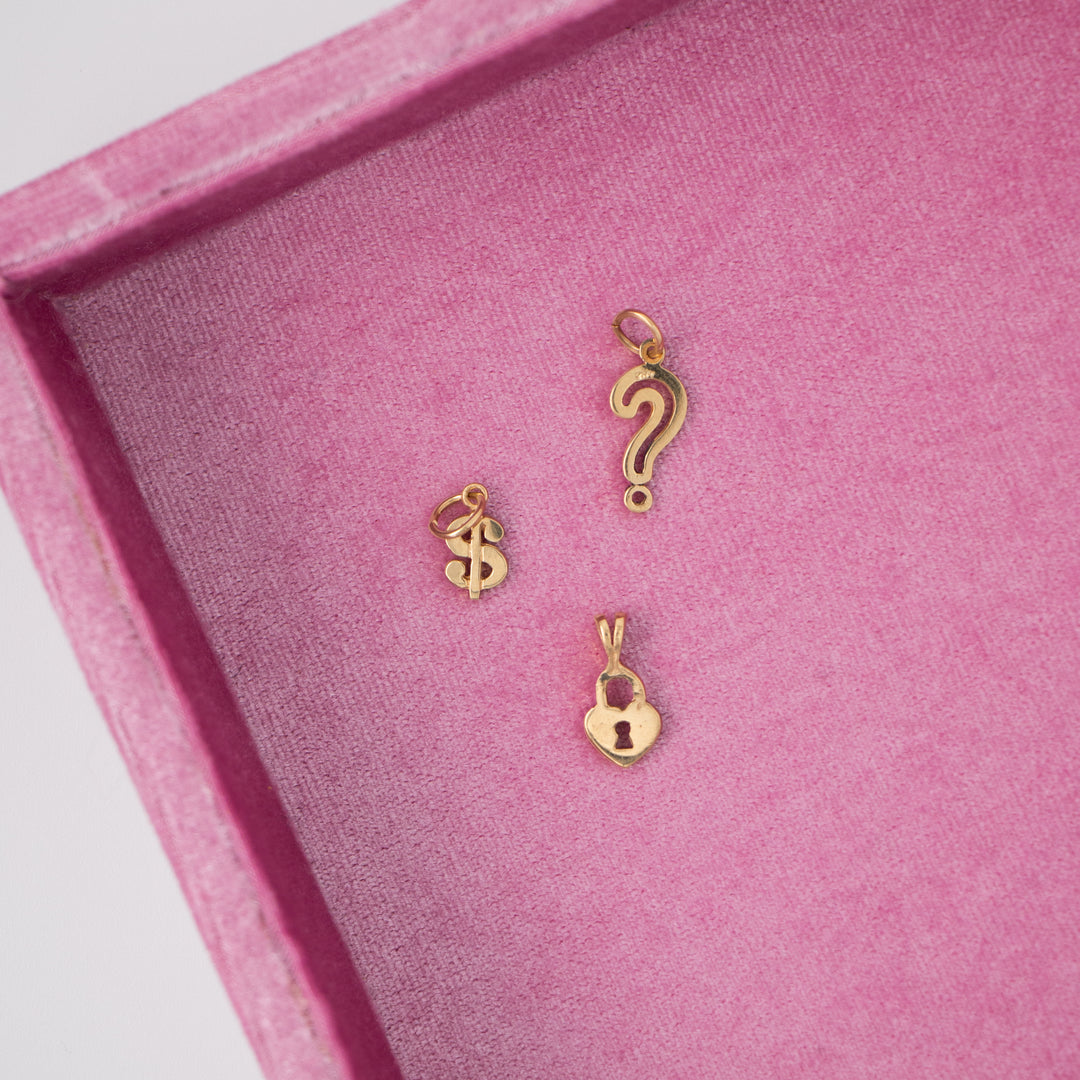 Lil Symbols Gold Vintage Charms