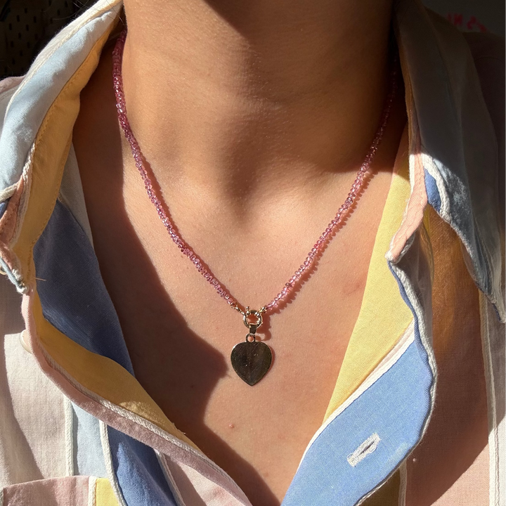 Natural Pastel Sapphire Necklaces
