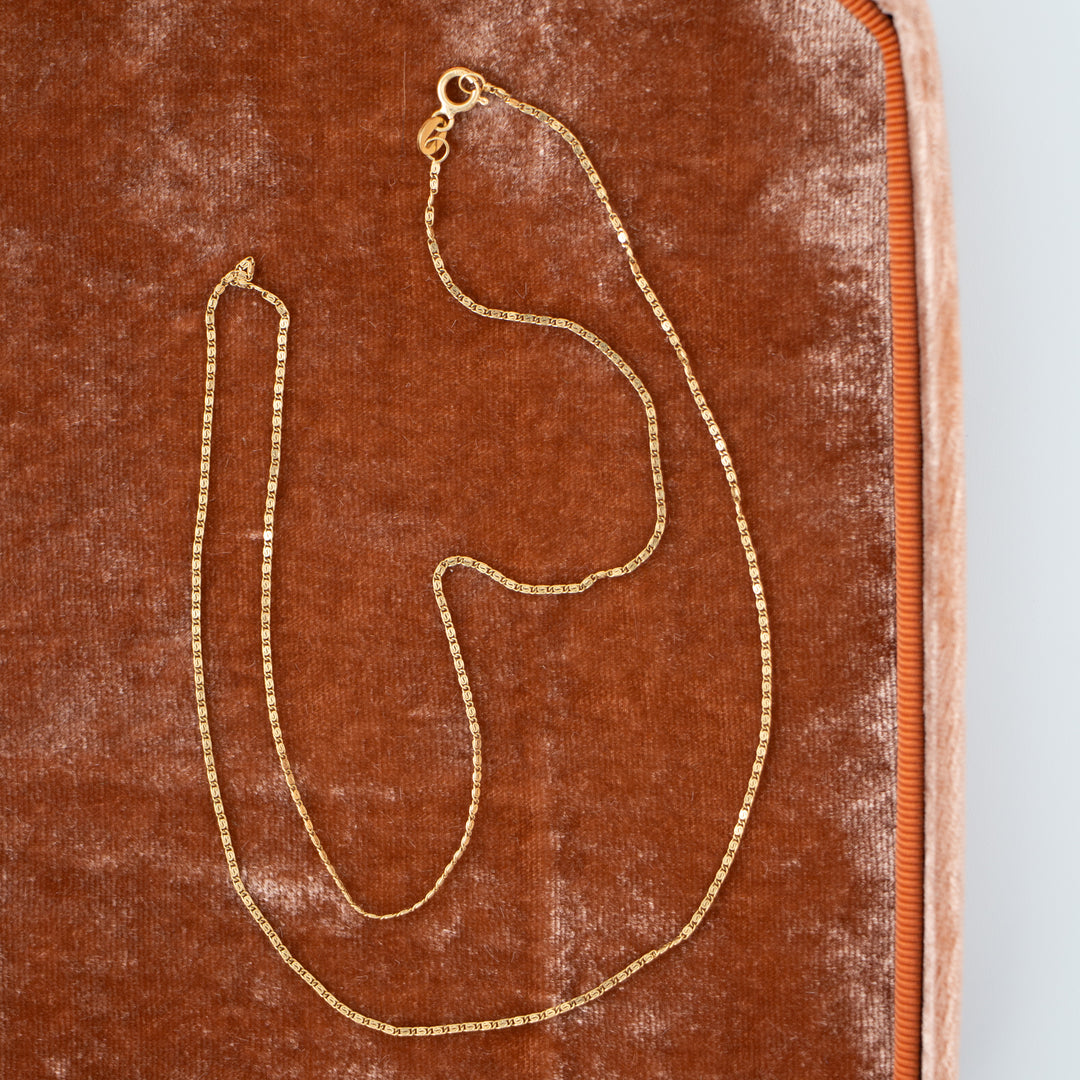 Vintage 10k Yellow Chain