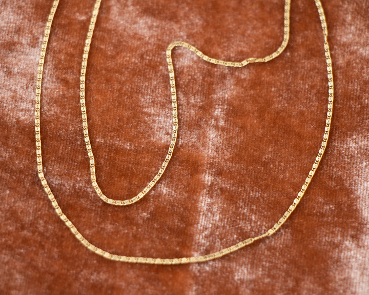 Vintage 10k Yellow Chain