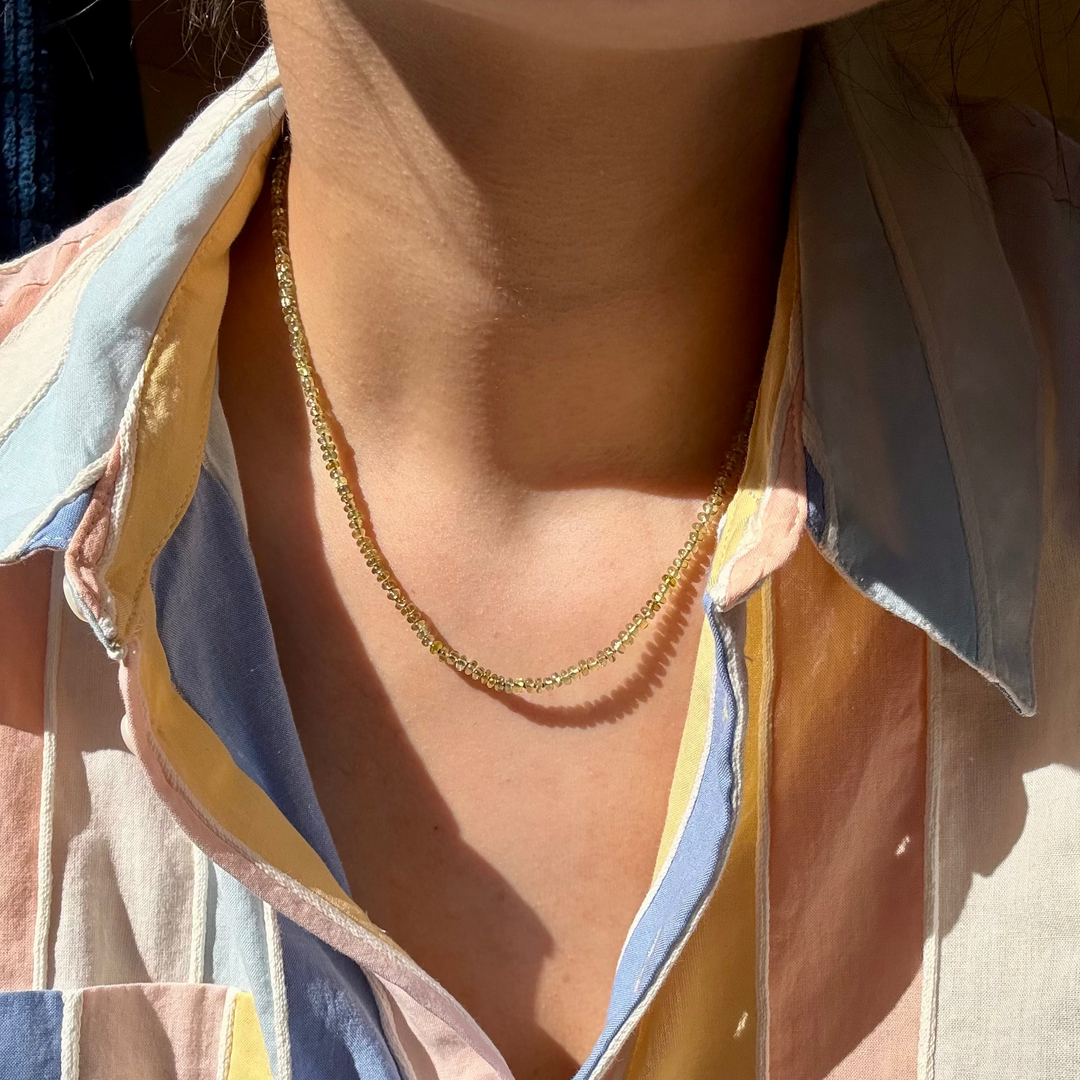 Natural Pastel Sapphire Necklaces
